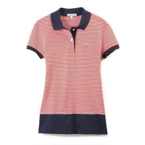 Lacoste Polo Shirt Classic Red stripes like new size (40) medium